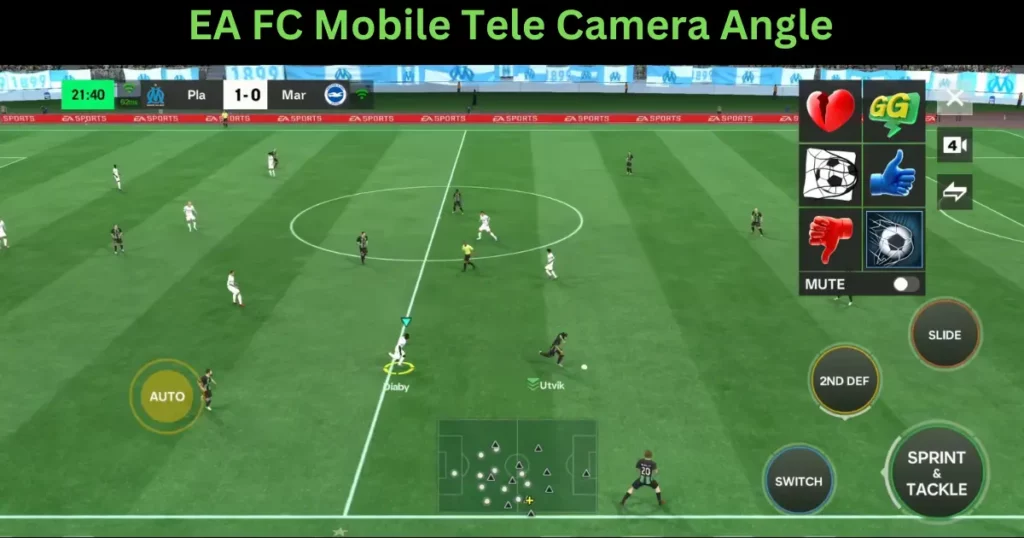 EA FC Mobile Tele Camera Angle: FC Mobile Best Camera Angle