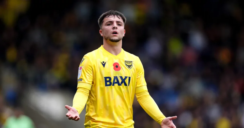 Oxford United wide midfielder 