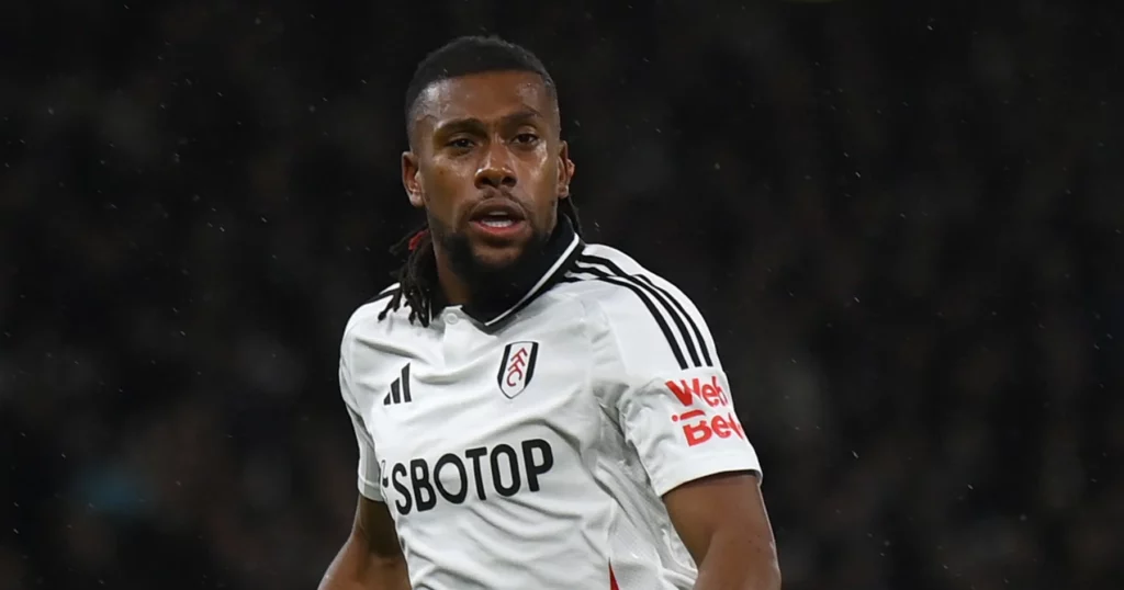 Fulham midfielder Alex Iwobi