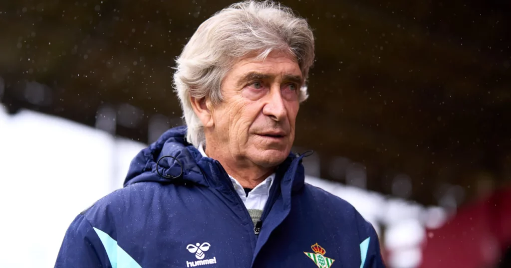 Real Betis manager Manuel Pellegrini