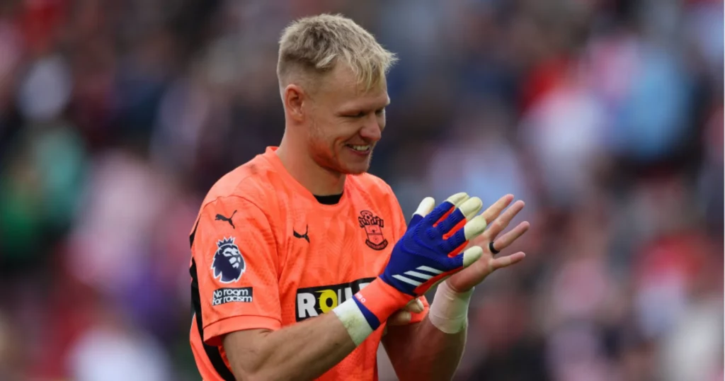 Southampton goalkeeper Aaron Ramsdale