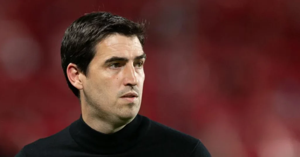 Andoni Iraola, AFC Bournemouth head coach (Image Credits BBC)