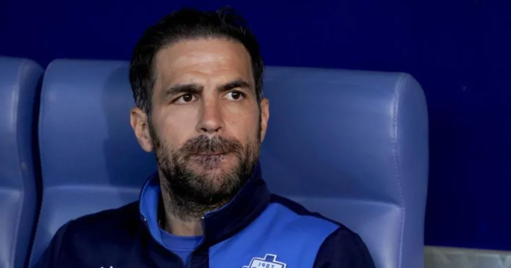 Cesc Fabregas, Como 1907 head coach (Image Credits BBC)