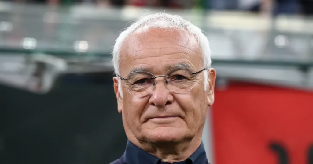 Claudio Ranieri, AS Roma head coach (Image Credits Football Italia)