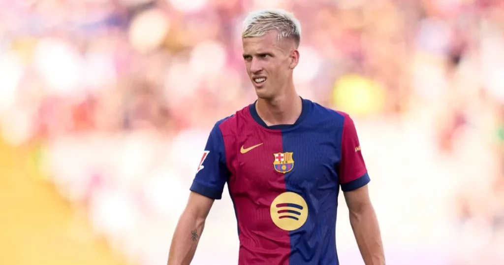 Dani Olmo (Image Credits Barca Blaugranes)