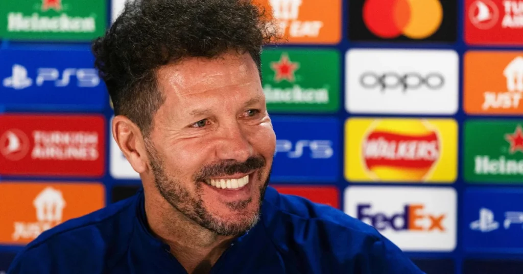 Diego Simeone, Atletico Madrid head coach (Image Credits EuroSport)