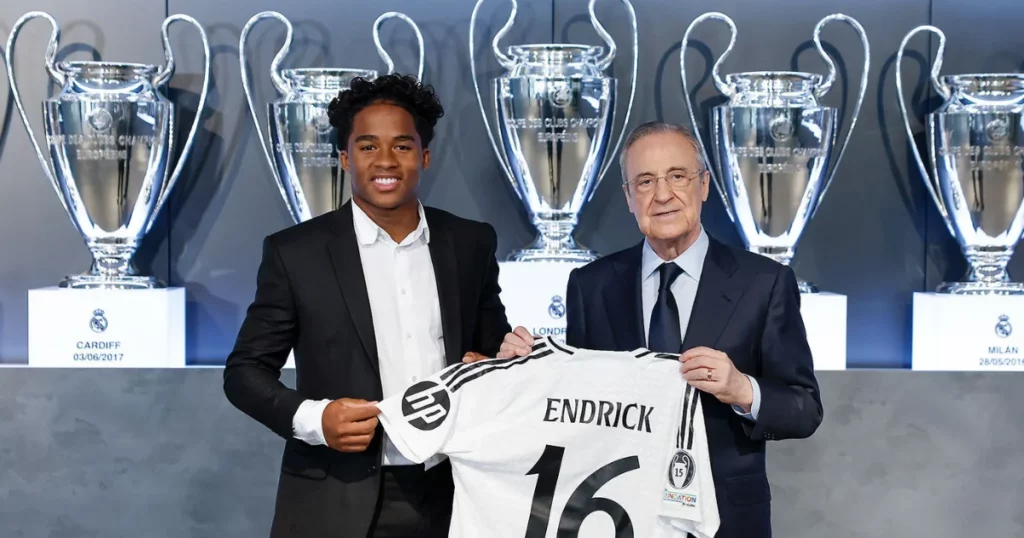 Endrick (Image Credits Real Madrid )