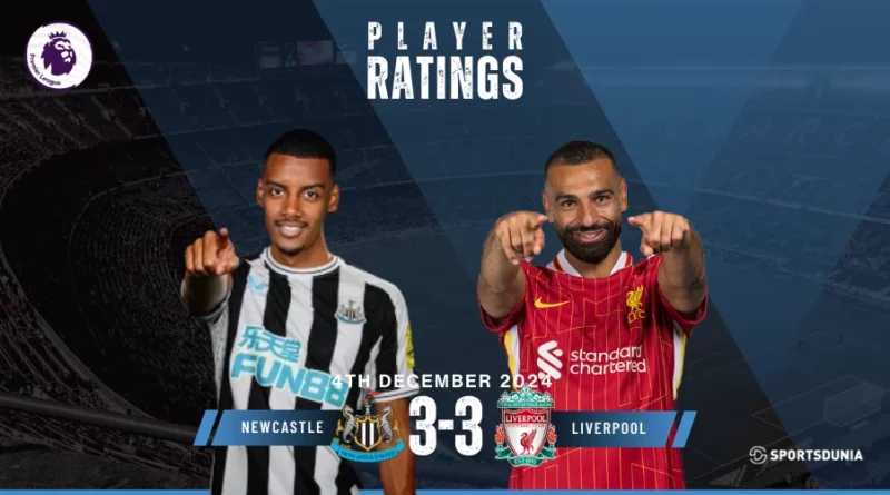 Newcastle United vs Liverpool player ratings