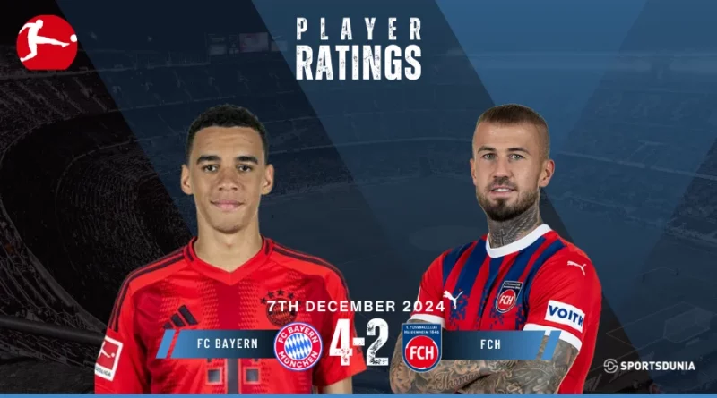 Bayern Munich vs FC Heidenheim player ratings