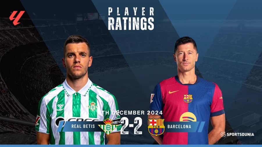 Real Betis vs Barcelona Player Rating