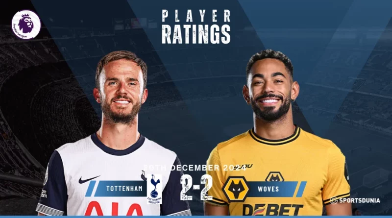 Tottenham vs Wolves player ratings