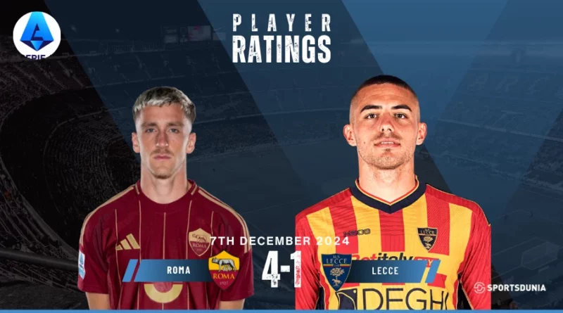 Roma vs Lecce Player Ratings