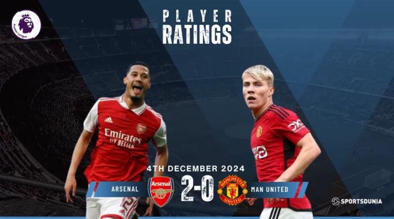 Arsenal vs Manchester United Player Ratings