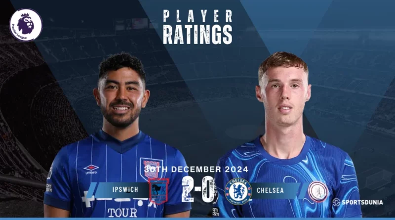 Ipswich Town vs Chelsea player ratings
