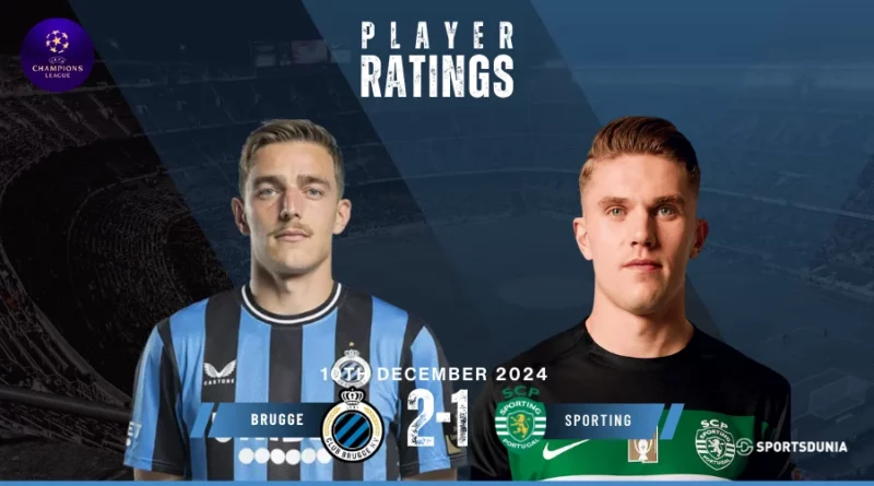 Club Brugge vs Sporting CP player ratings