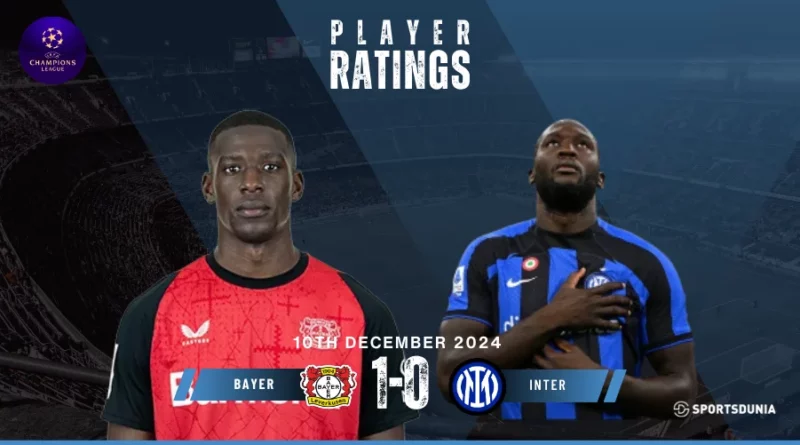 Bayer Leverkusen vs Inter Milan Player Ratings