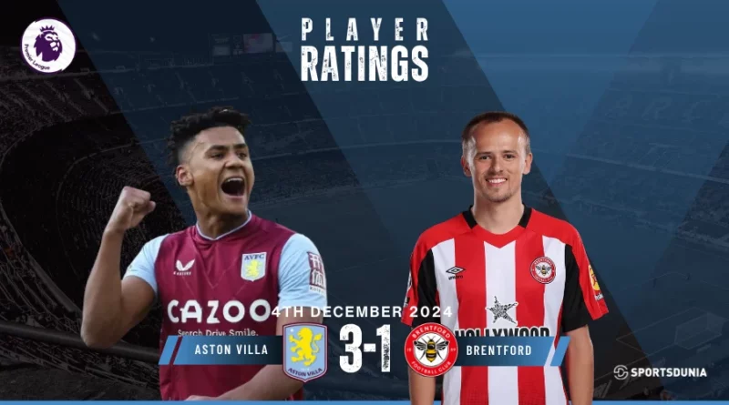 Aston Villa vs Brentford player ratings