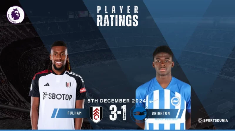 Fulham vs Brighton Player Ratings