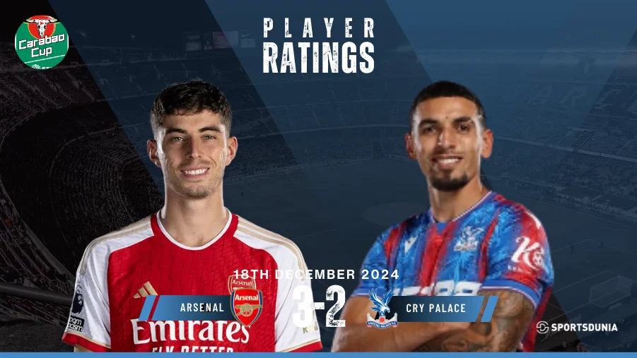 Arsenal vs Crystal Palace Player Ratings