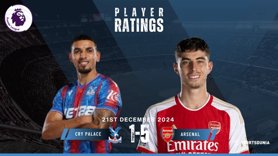 Crystal Palace vs Arsenal Player Ratings