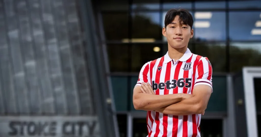 Jun-ho Bae, Stoke City (Image Credits Stoke City FC)