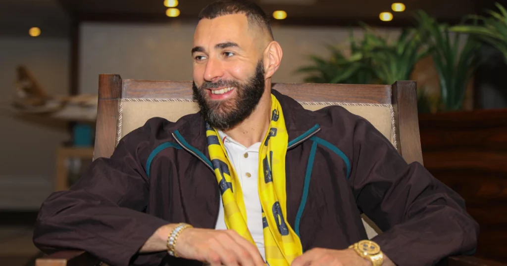 Karim Benzema (Image Credit: X / @ittihad_en)