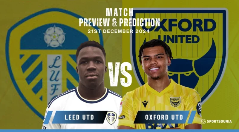 Leeds United vs Oxford United