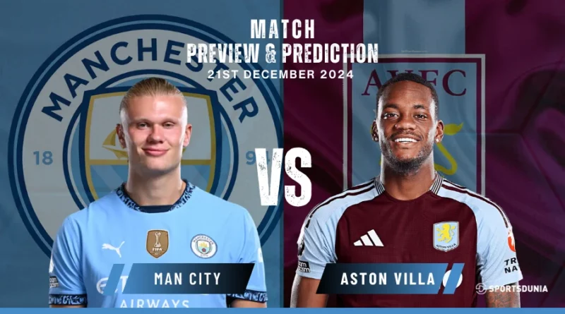 Aston Villa vs Man City