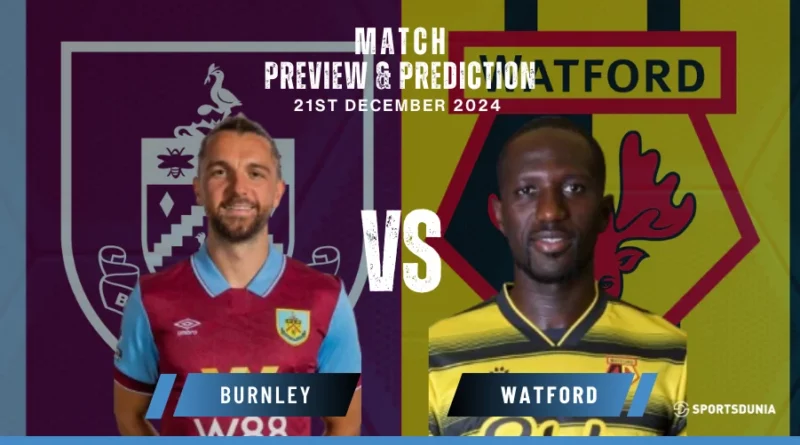 Burnley vs Watford
