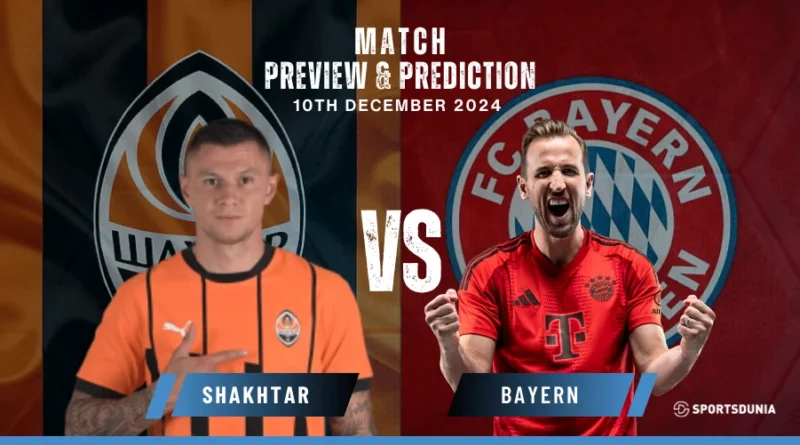Shakhtar vs Bayern
