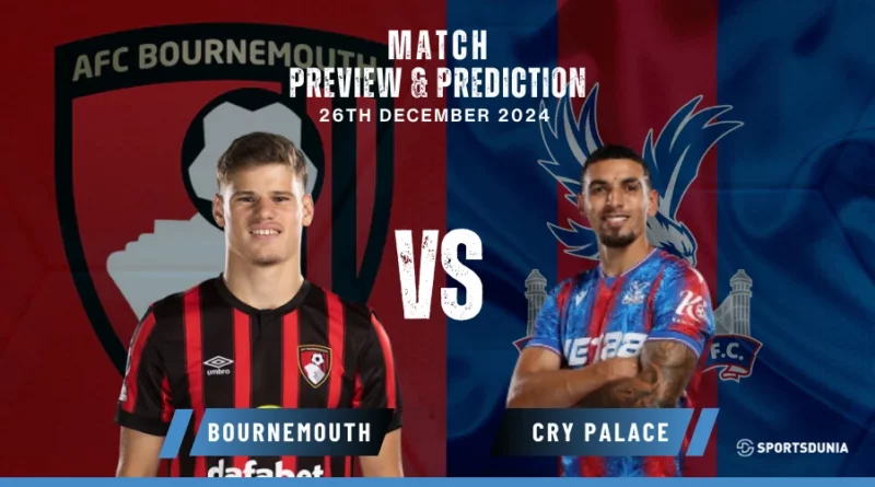 Bournemouth vs Crystal Palace