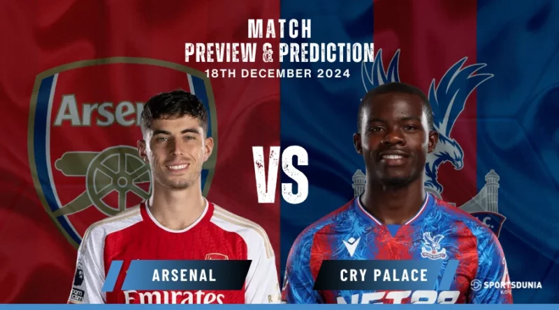Arsenal vs Crystal Palace