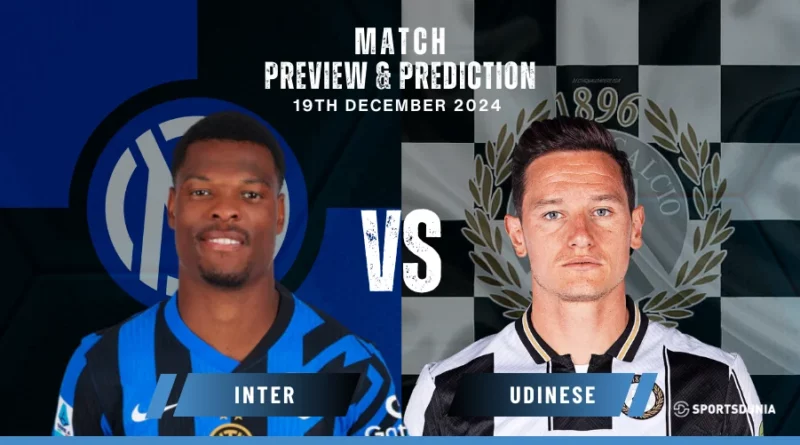 Inter Milan vs Udinese