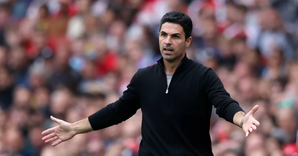 Arsenal manager Mikel Arteta