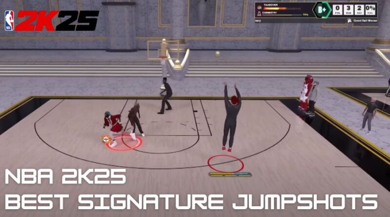 NBA 2K25 Best Signature Jumpshots