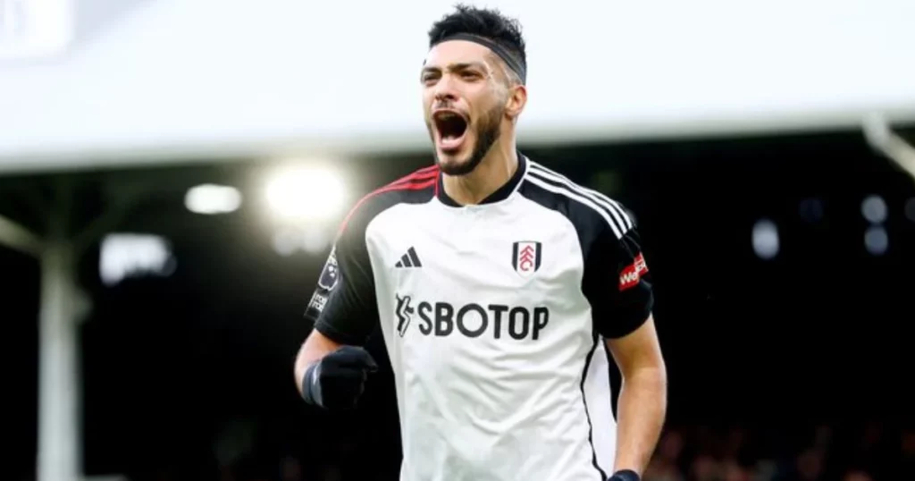 Raúl Jiménez, Fulham FC (Image Credits LiveScore)