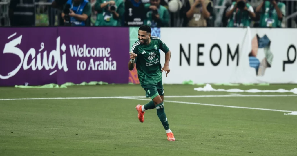 Riyad Mahrez (Image Credit: X / @ALAHLI_FCEN)