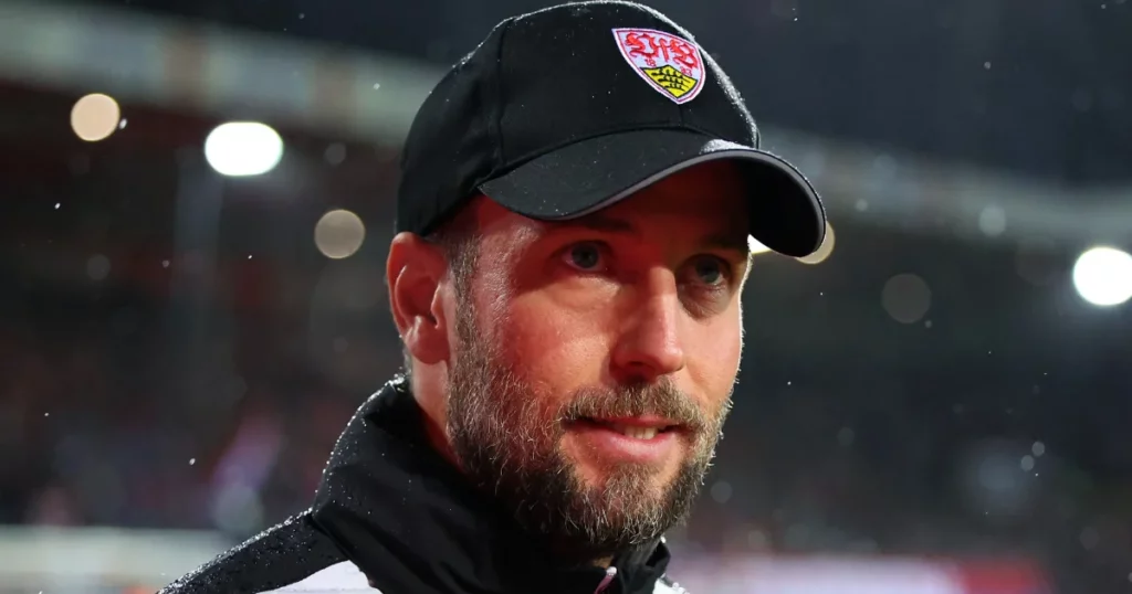 Sebastian Hoeneb, VfB Stuttgart head coach (Image Credits Bundesliga)