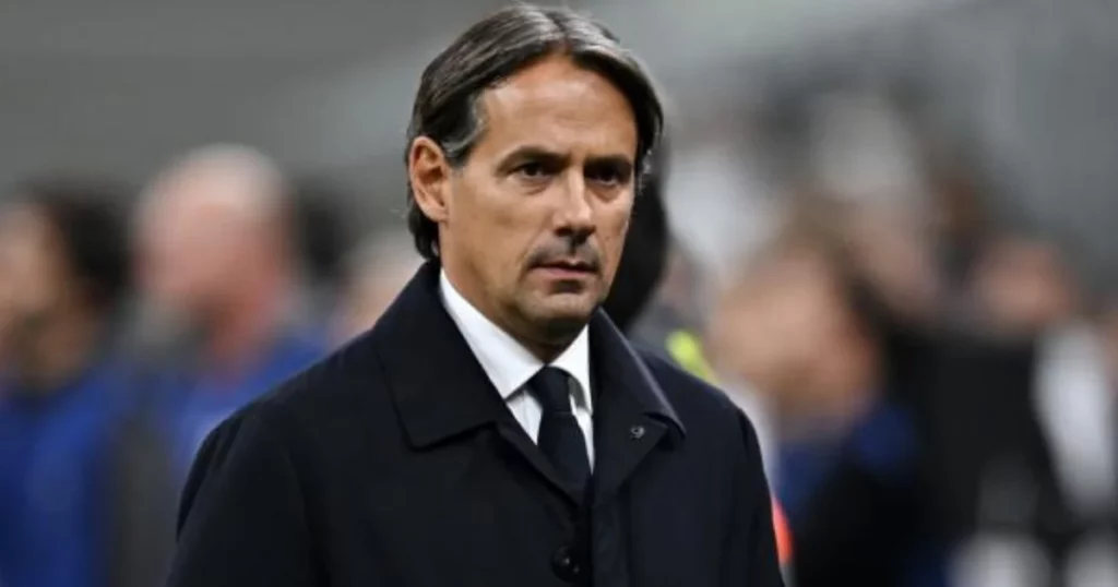 Simeone Inzaghi, Inter Milan head coach (Image Credits Yahoo Sports)