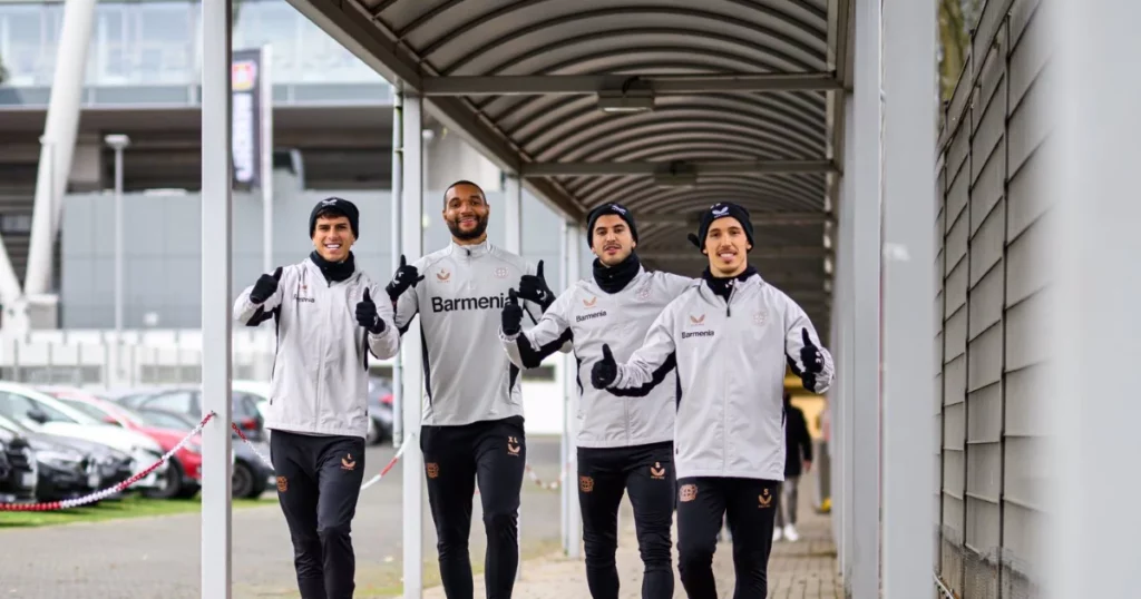 Bayer Leverkusen players