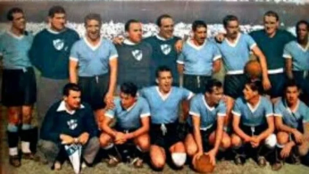 Uruguay national football team 1950 FIFA World Cup celebration