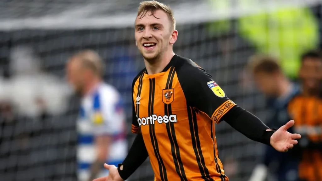 Jarrod Bowen celebrating a goal