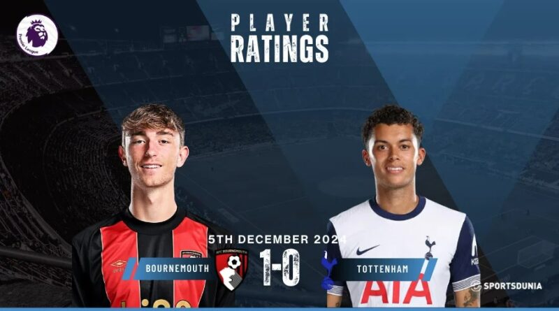 Bournemouth vs Tottenham Player Ratings