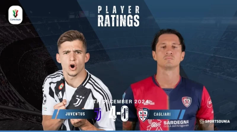 Juventus vs Cagliari player ratings