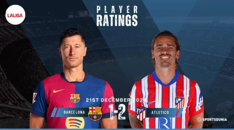 Barcelona vs Atletico Madrid Player Ratings