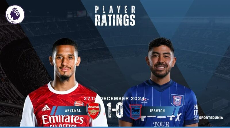 Arsenal vs Ipswich Player Ratings
