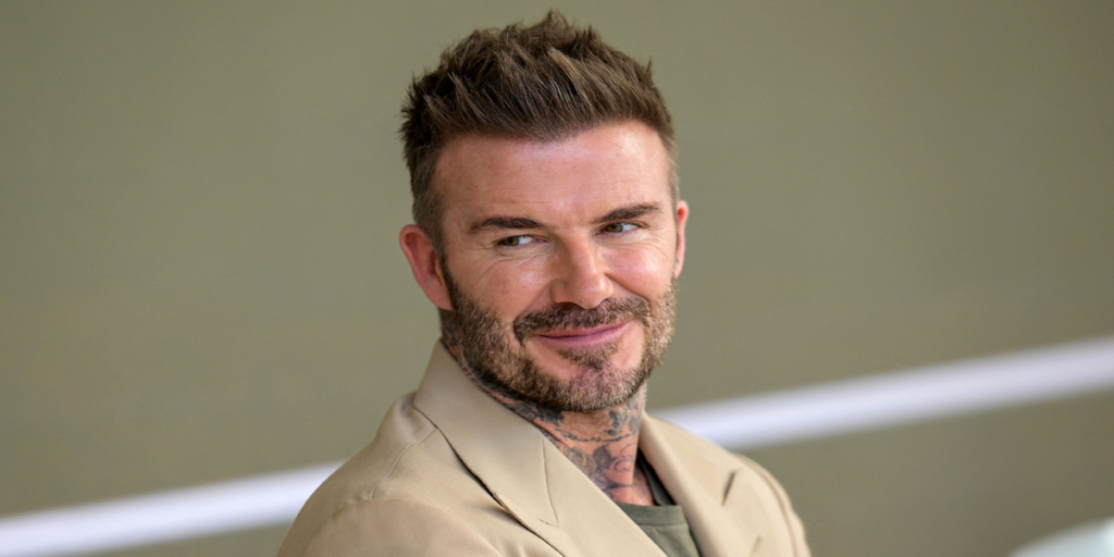 David Beckham is one of the most stylish footballers (Image credit- X)