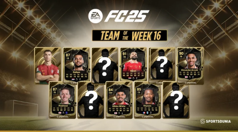 EA FC 25 TOTW 16 Prediction