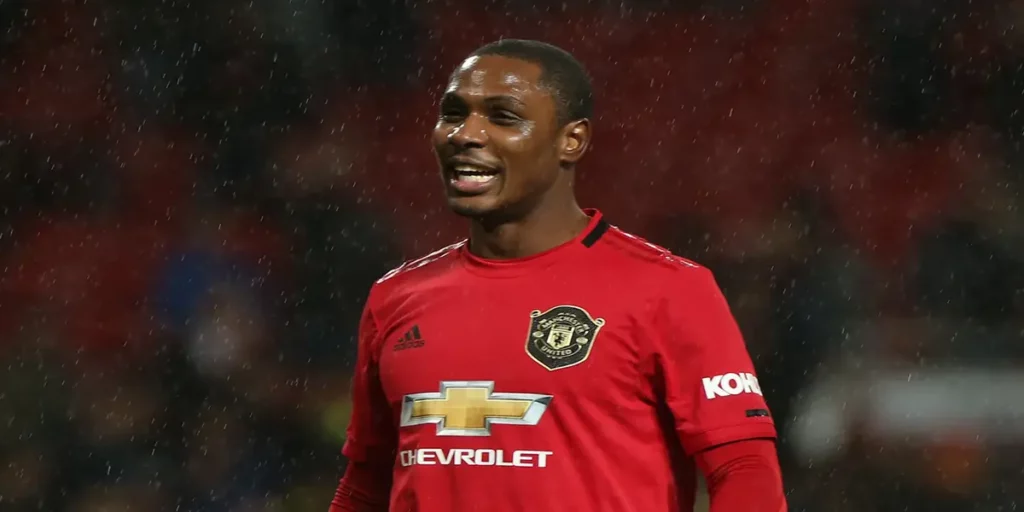 Odion Ighalo at Manchester United (Image credit- Premier League)