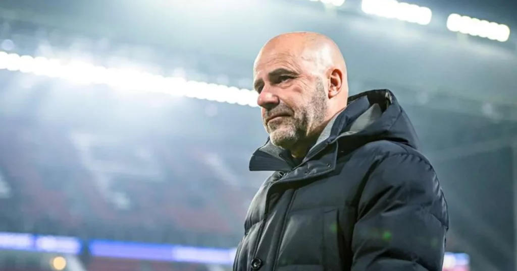 PSV manager Peter Bosz